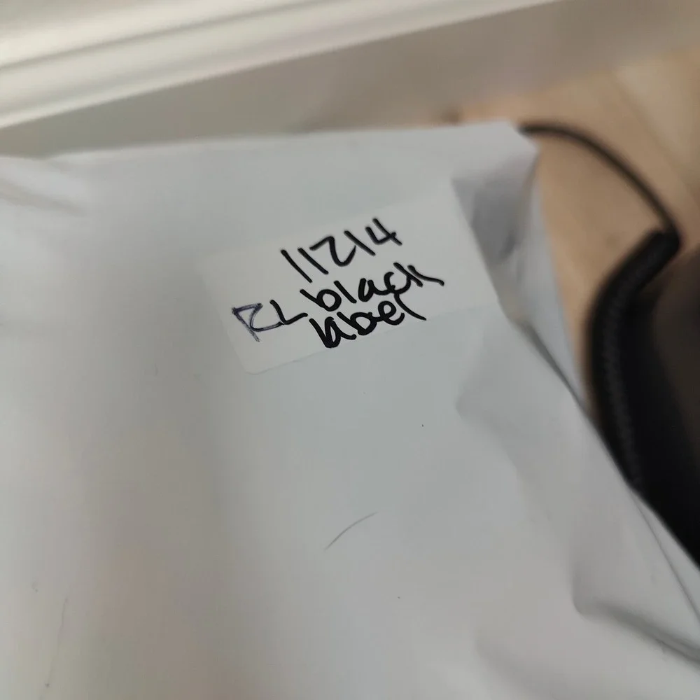 Ralph Lauren Black Label Cashmere Ruffle Duster Cardigan Womens Medium FLAWED - Picture 13 of 13